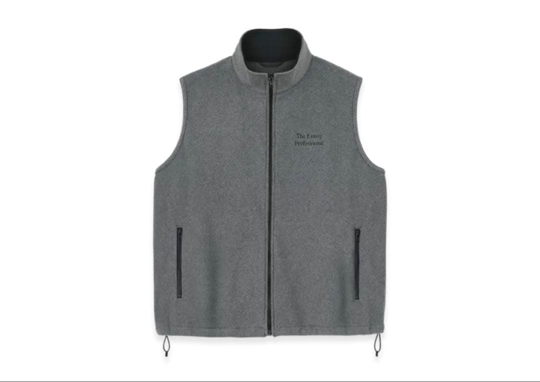 The Ennoy Professional フリースベスト S グレー