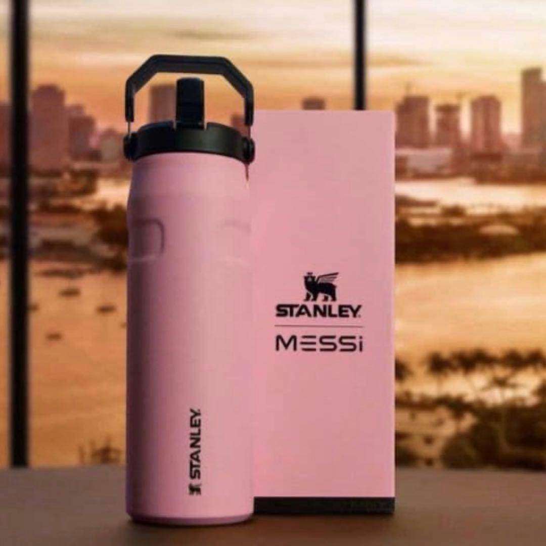 スタンレー×メッシ アイスフローフリップストローボトル ”G.O.A.T.”限定