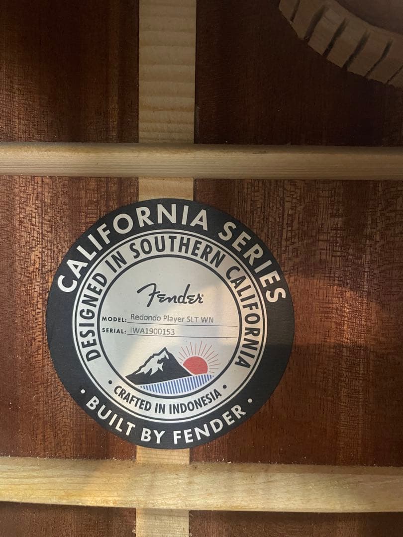 Fender Redondo Player SLT WN オリーブグリーン