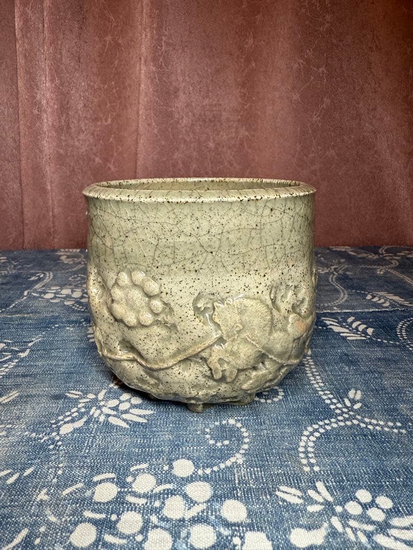 相馬焼 抹茶　茶碗 建水