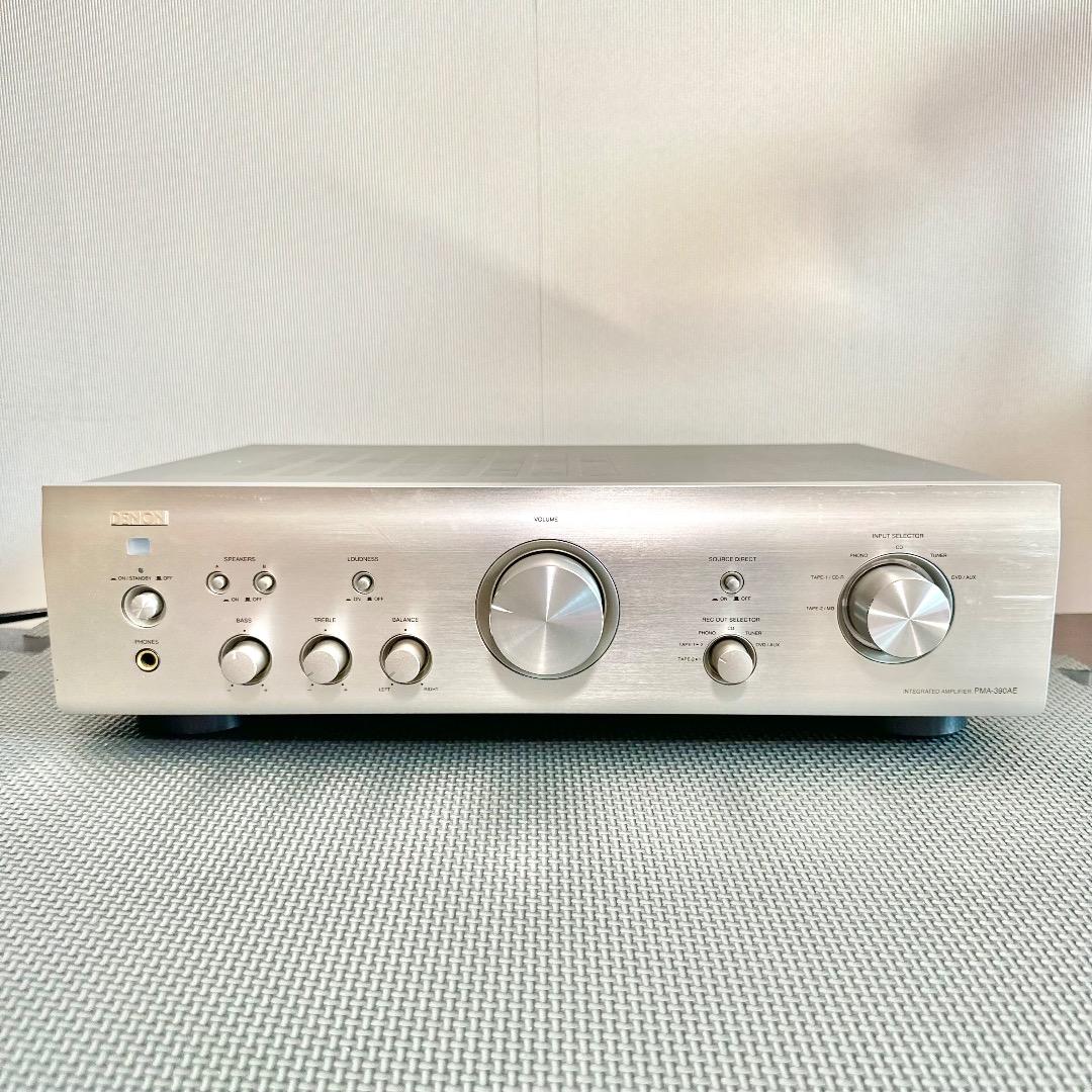 最安値 美品 DENON デノン PMA-390AE プリメインアンプ　セット