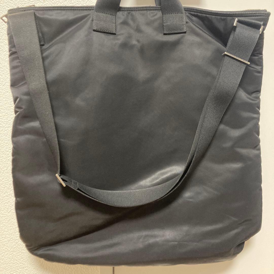 ポーター t-nuance ヘルメット ショルダー トート バッグ 黒 80周年