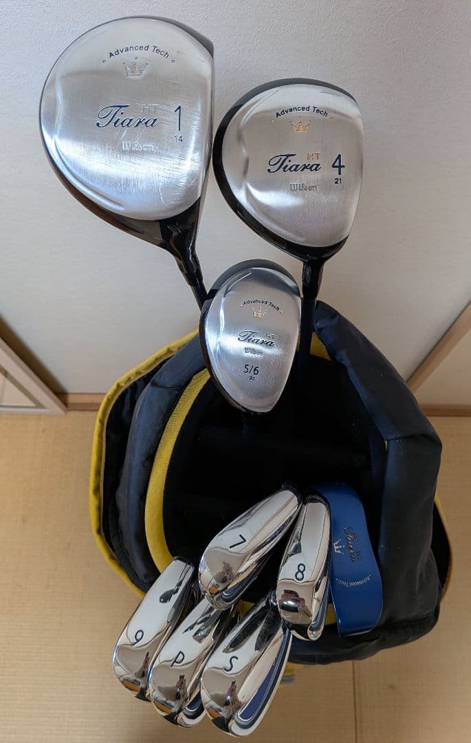 【初心者必見】ゴルフクラブ レディース フルセット ウィルソンTiara
