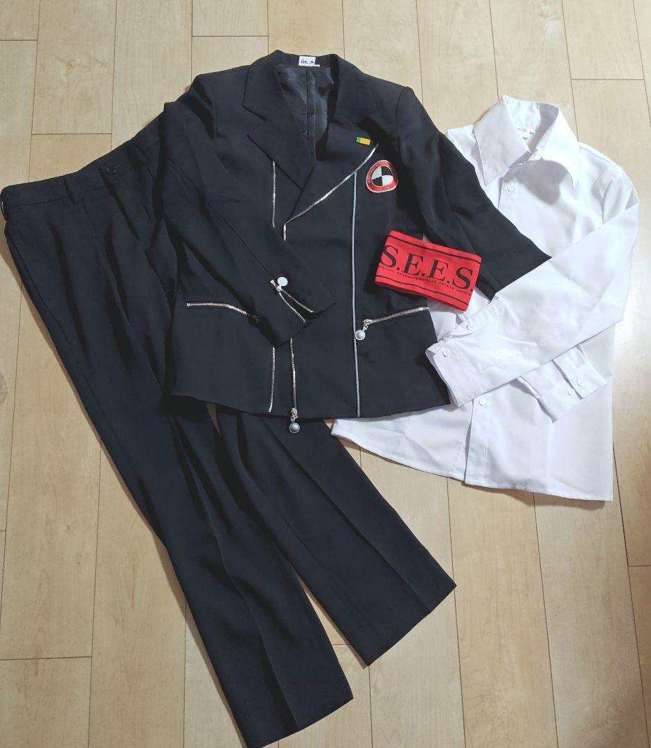 ペルソナ3　コスプレ衣装　月光館学園男子制服 女性Lサイズ　ACOS製