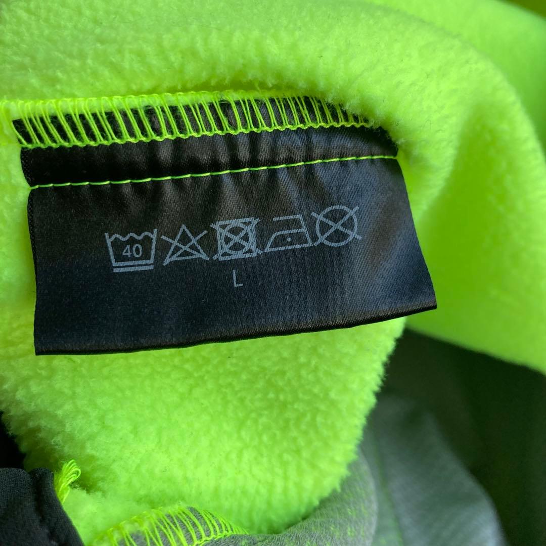 TFW49 プルオーバー　蛍光イエロー　ゴルフ　Lサイズ