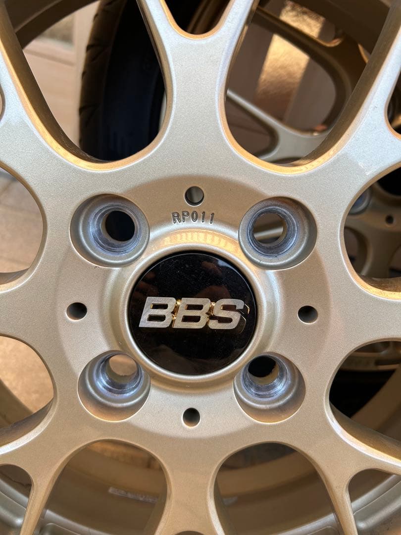 クロイチ　BBSホイールセット 15インチ　ポテンザ 165/55R15