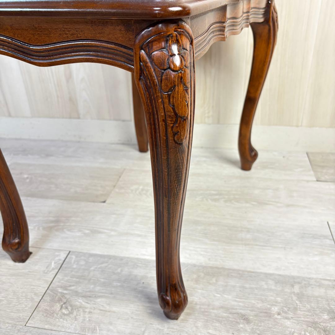 【イタリア製】クラウディオ 猫脚 3段チェスト 大理石 天板 アンティーク