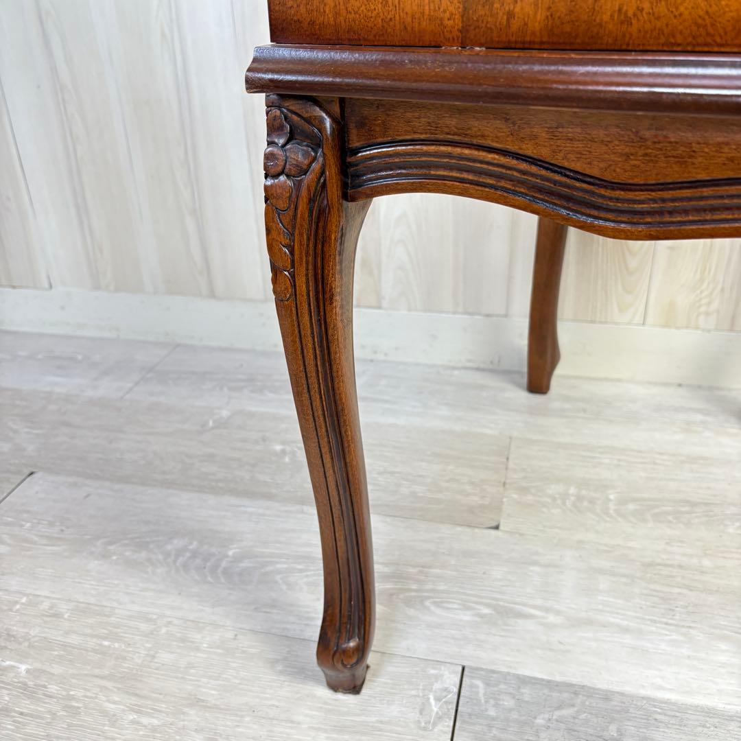 【イタリア製】クラウディオ 猫脚 3段チェスト 大理石 天板 アンティーク