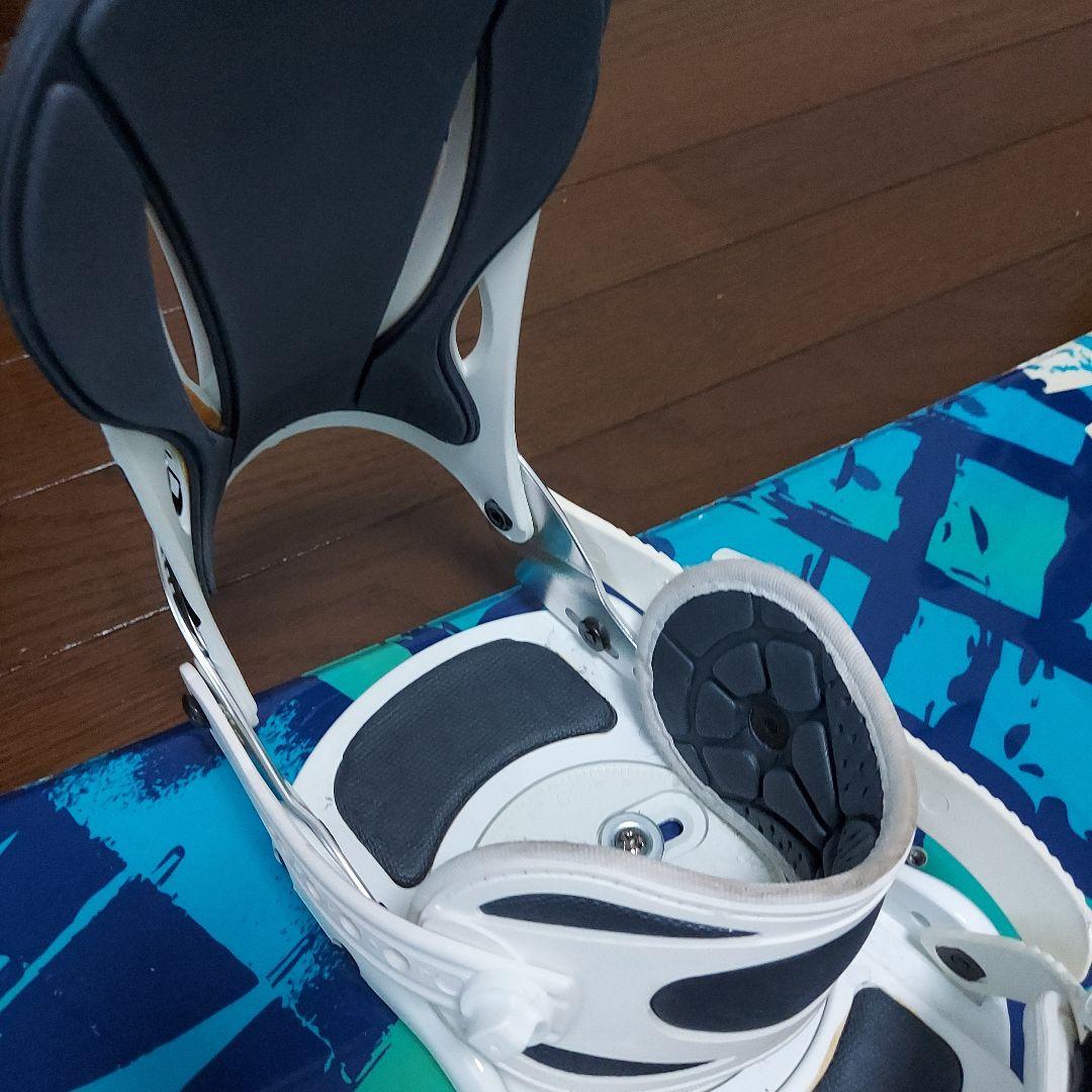 AIRWALK スノーボード 青と緑のデザイン155cm