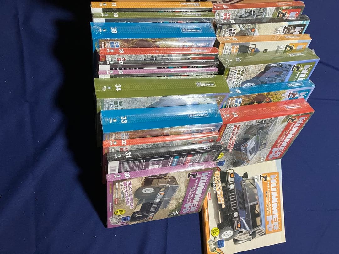 デアゴスティーニ 週刊 ハマーH1ラジコンカー 30〜41・44〜49巻セット