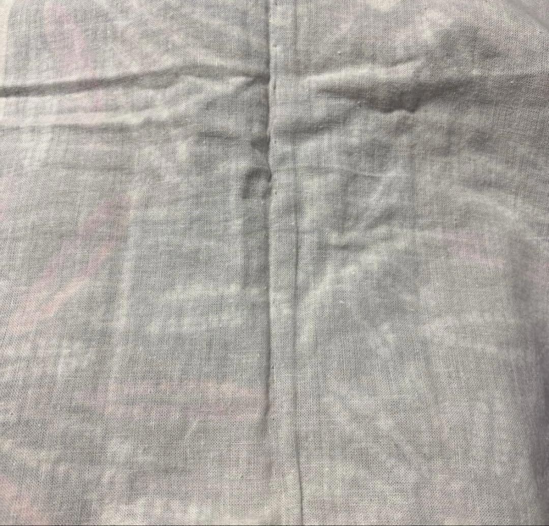 有松鳴海絞り浴衣　藍染タイダイ 大輪の花火？合わせ縫絞、小帽子絞　浴衣単品