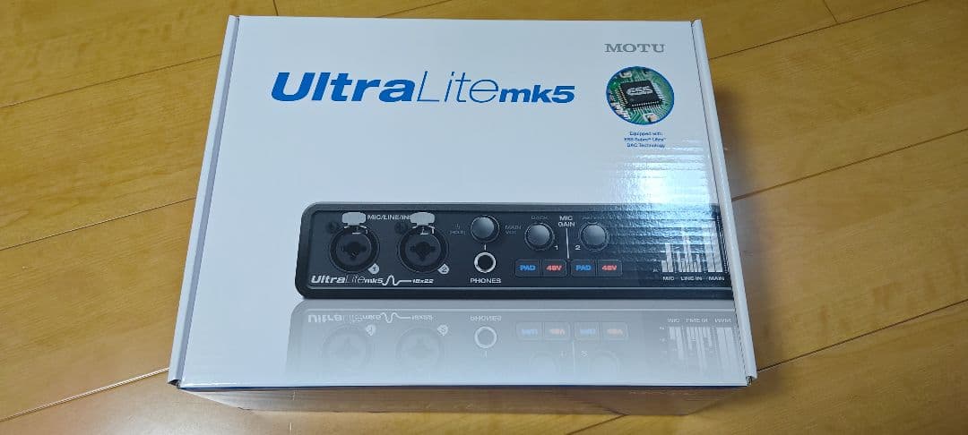 【新品未開封】MOTU UltraLite mk5 オーディオインターフェイス