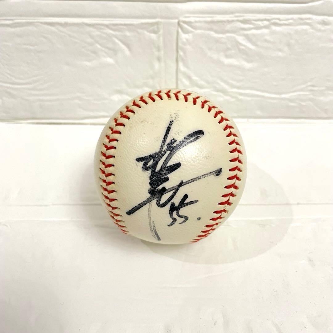 ♡貴重♡松井秀喜　ジャイアンツ　巨人投げ入れ　直筆サインボール