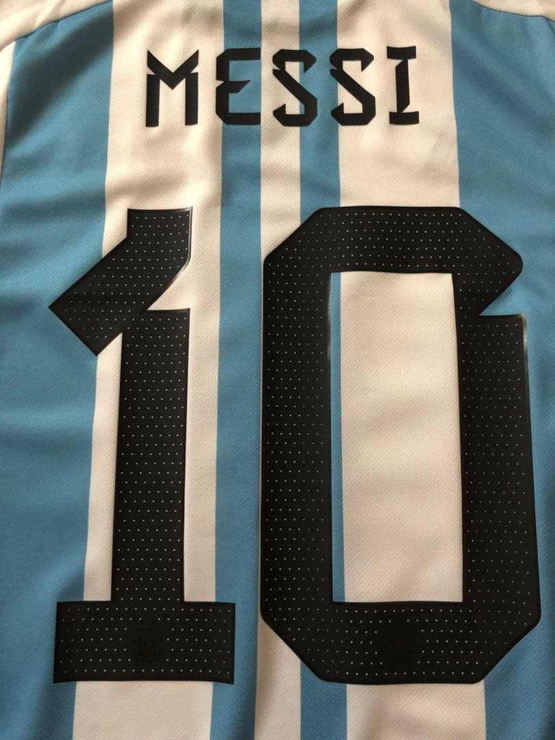 【未使用タグ付き】メッシ　2022年W杯アルゼンチン代表【レディース】