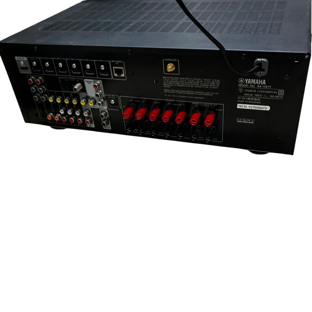 YAMAHA RX-V577 AVレシーバー　リモコン付き