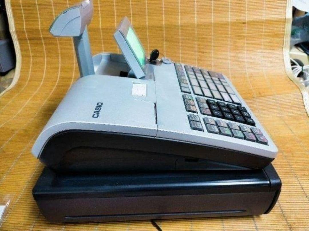 カシオレジスター　TE-2700　フル設定込み　PC連携　7211172