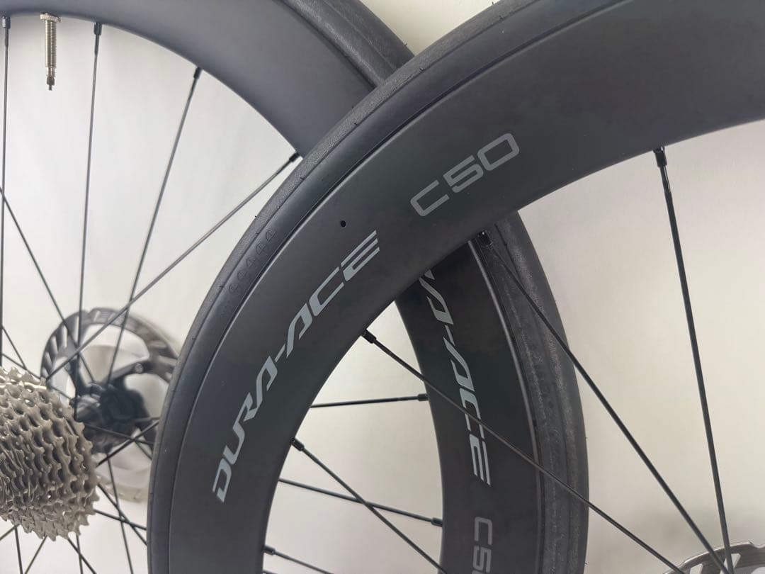 （美品）シマノ WH-R9270 C50 カーボンホイール おまけ付　低走行