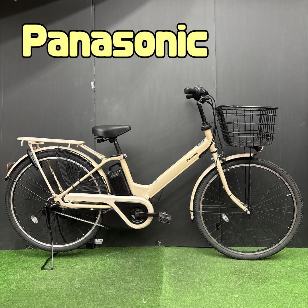 電動自転車 Panasonic ティモ　ベージュ　84★