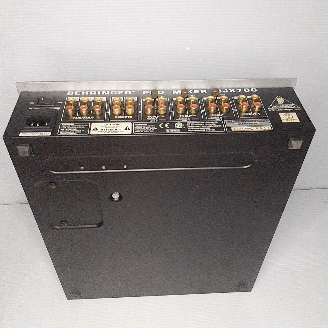 Behringer djx700 4ch ミキサー　音だしOK　通電　ジャンク