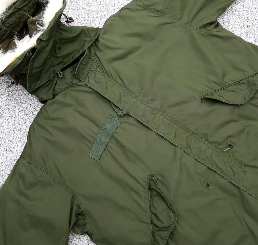 極美 XL 米軍実物 70s M-65 モッズコート ライナー フード セット⑤