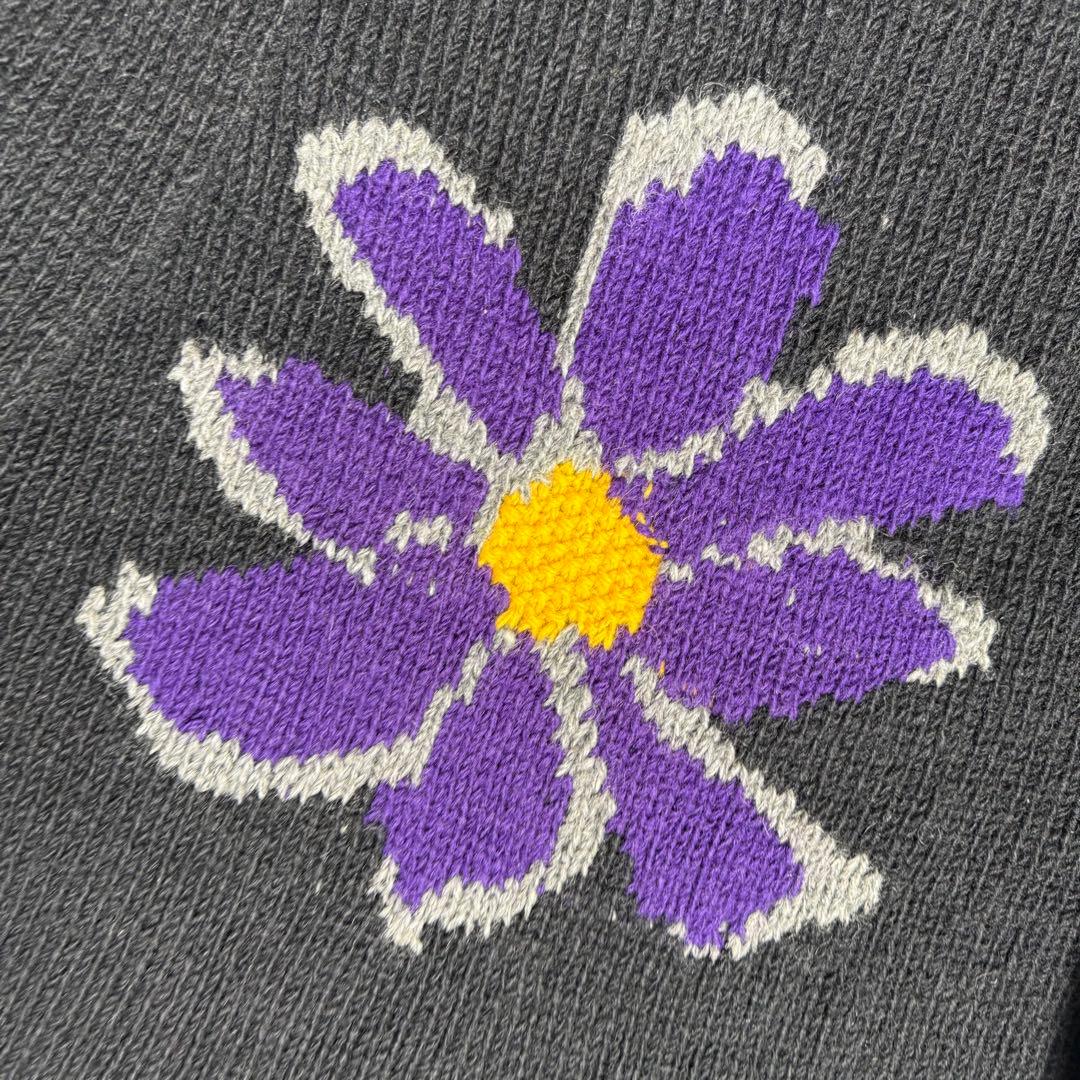 MacMahon Knitting Mills Flower Knit ブラック