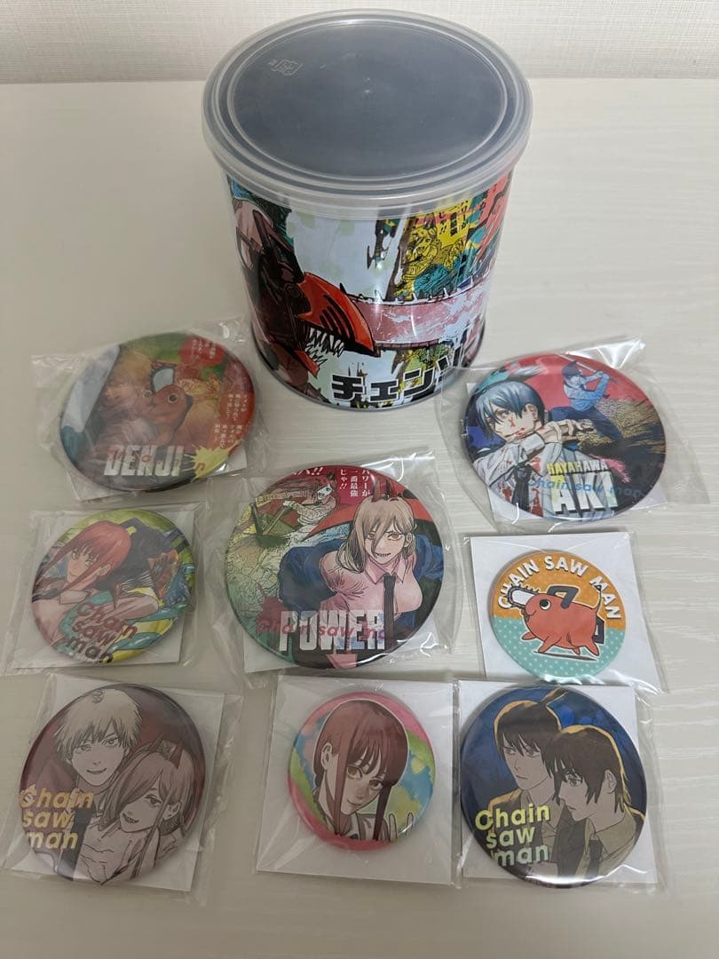 チェンソーマン ジャンプ応募者全員サービス 缶バッジ付き 缶詰