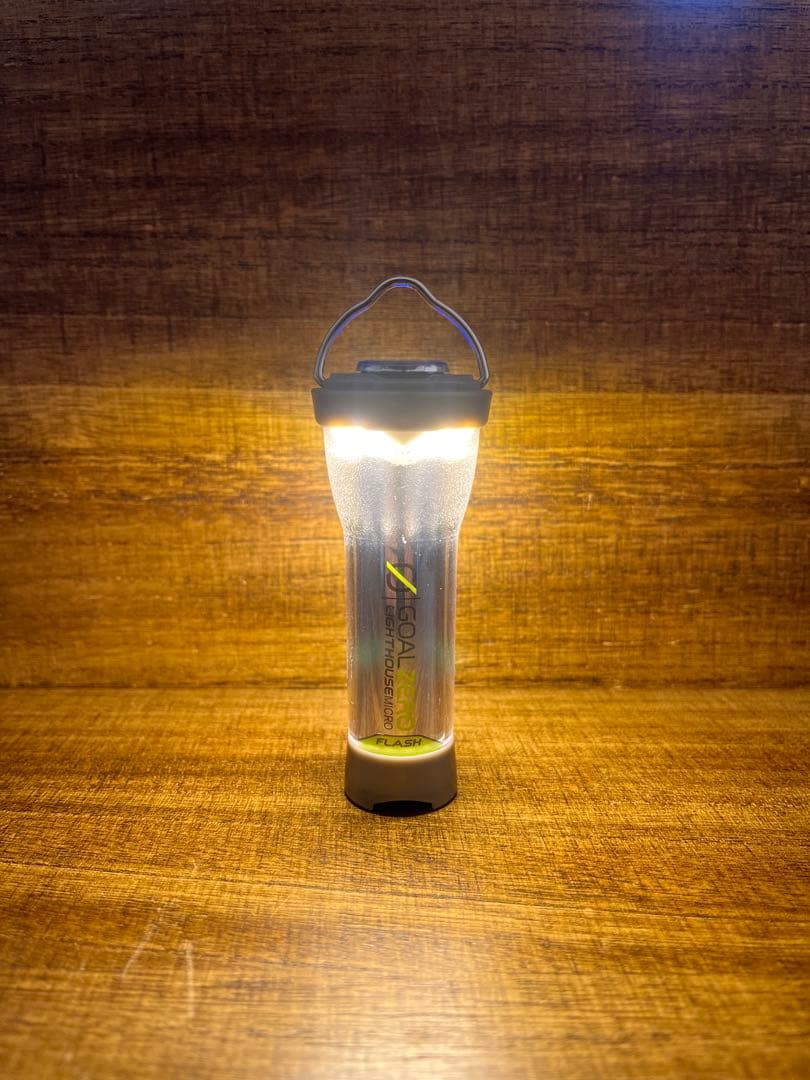 GOAL ZERO ライトハウス マイクロフラッシュ 日本限定　グレー　3本　①