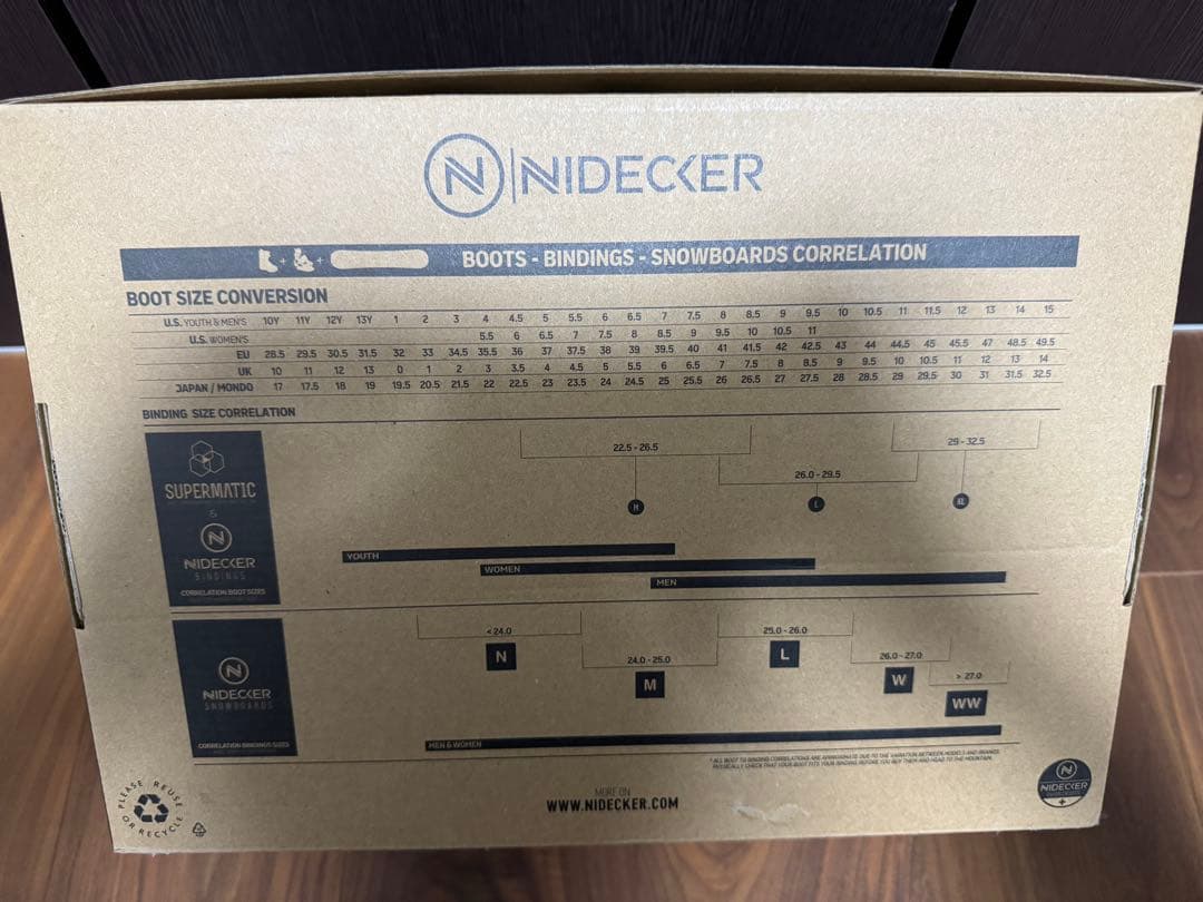 Nidecker Supermatic ビンディング L