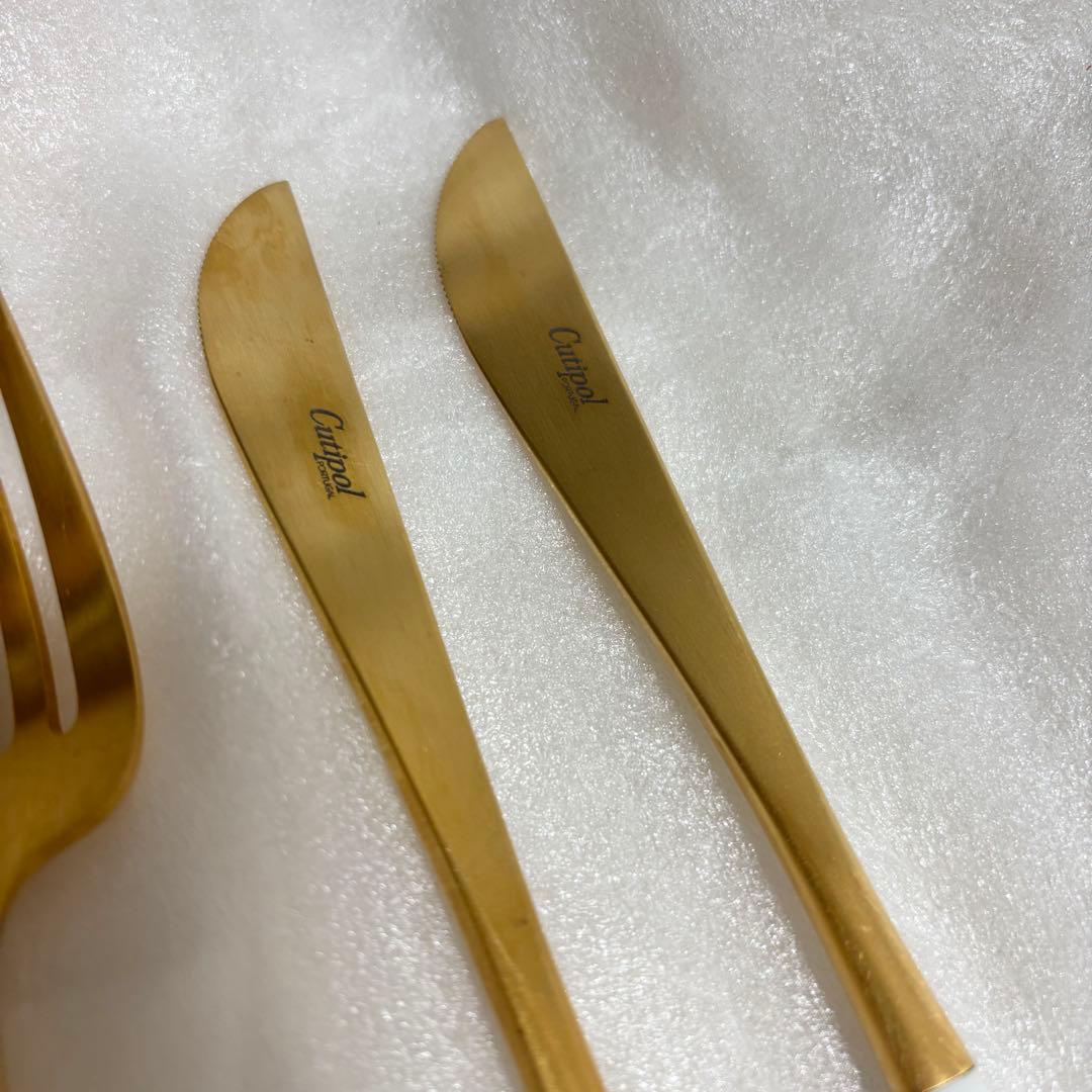 【正規品】クチポールCutipol GOAディナー6点ホワイトゴールド