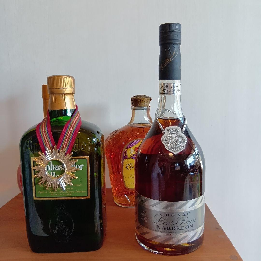 ウイスキー・ブランデー　４本セット　未開封　古酒