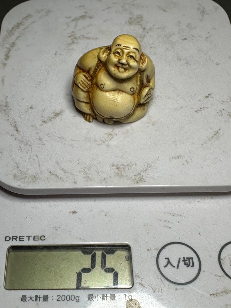 極上　根付　仏像　天然素材　アンティーク　和彫　置物　骨董　飾り物　古美術品