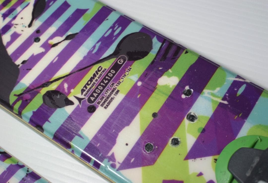 ☆ ATOMIC BLOG110 177㎝ BCツアーBIN パウダースキー板