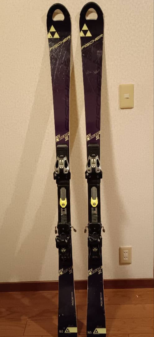 FISCHER フィッシャー 選手用SLスキー 165cm