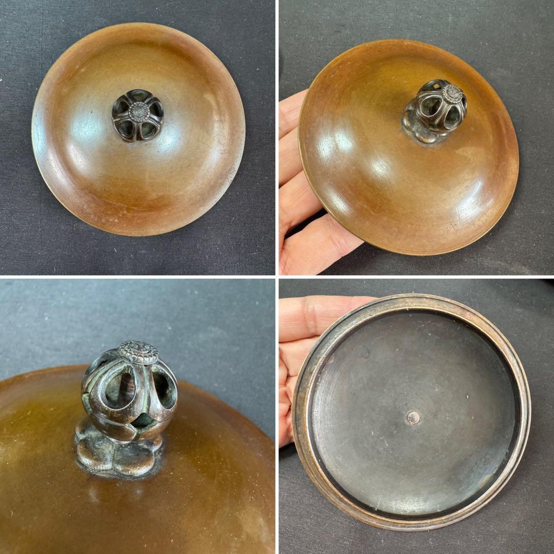 H27 送料無料　唐銅　朝鮮釜　茶釜　茶室　茶道具　木箱　電熱器　畠春齋　風炉