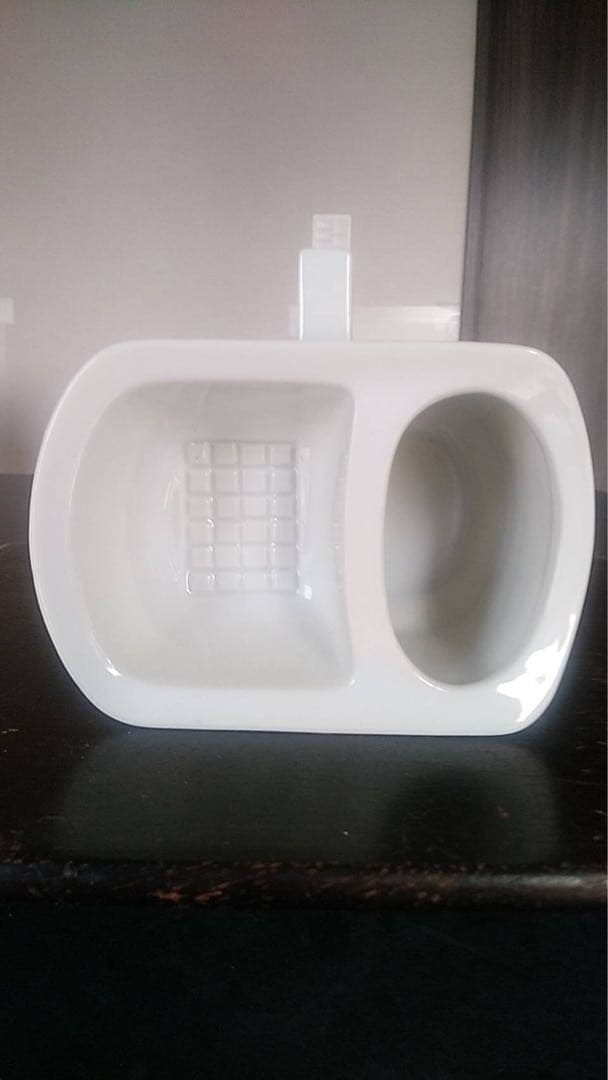 シェービングカップ　ベルゾン　藤本式　古道具　保温カップ　オブジェ　美容室　床屋