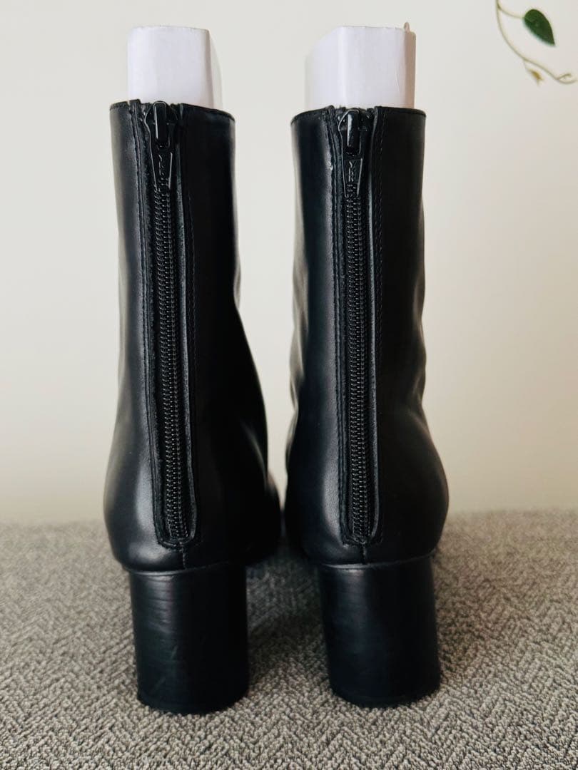 SLOBE IENA スローブイエナ23.5 スクエアトゥショートブーツ