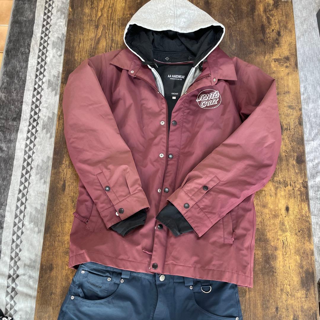 スノーボードウェアAA HARDWEAR サンタクルーズ　上下セット　Mサイズ