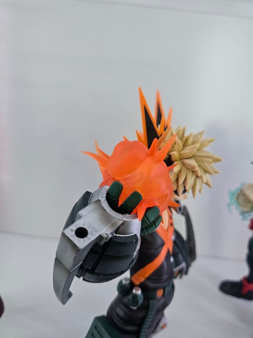 一番くじ　僕のヒーローアカデミア　ヒロアカ　緑谷　爆豪　轟　切島　4体　おまけ付