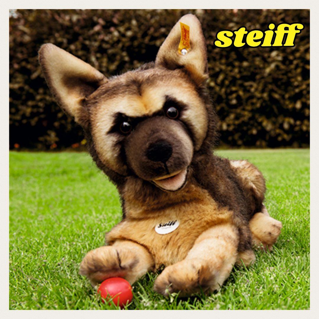 シュタイフ steiff シェパードのマイク 犬 　プレゼント　安心安全　人気者