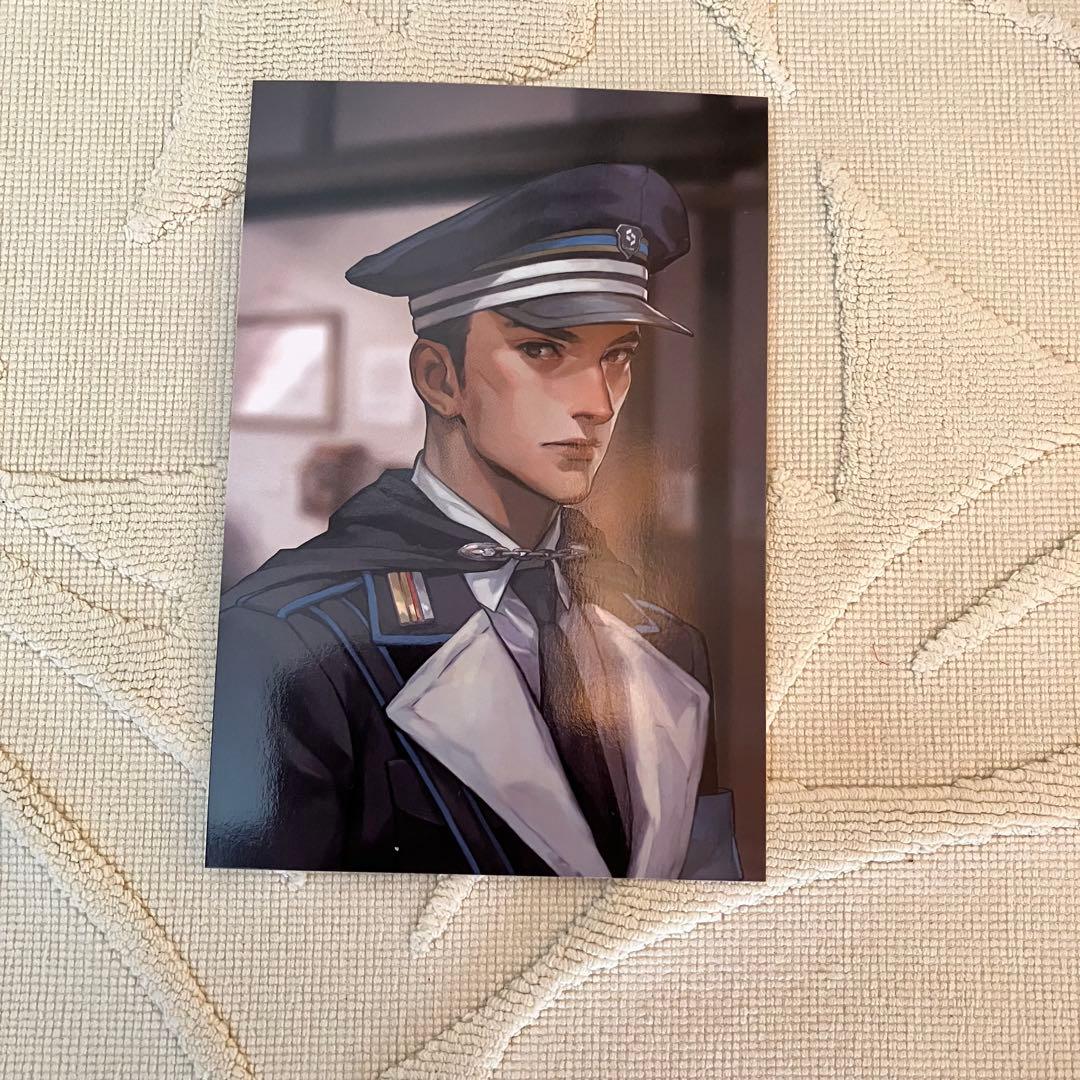 囚われのパルマ　特典　ポストカード　狩谷看守　カプコンカフェ