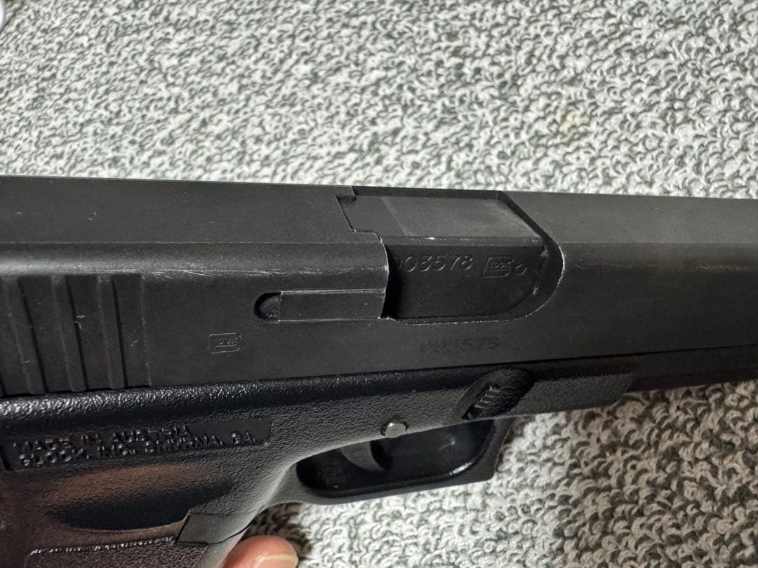 キ*ム様 KSC GLOCK17 ガスブローバック　カスタムスライド付き　予備マ