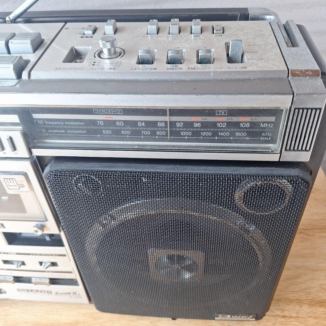 SHARP GF-508SB FM/AM ラジカセ （昭和レトロオーディオ）