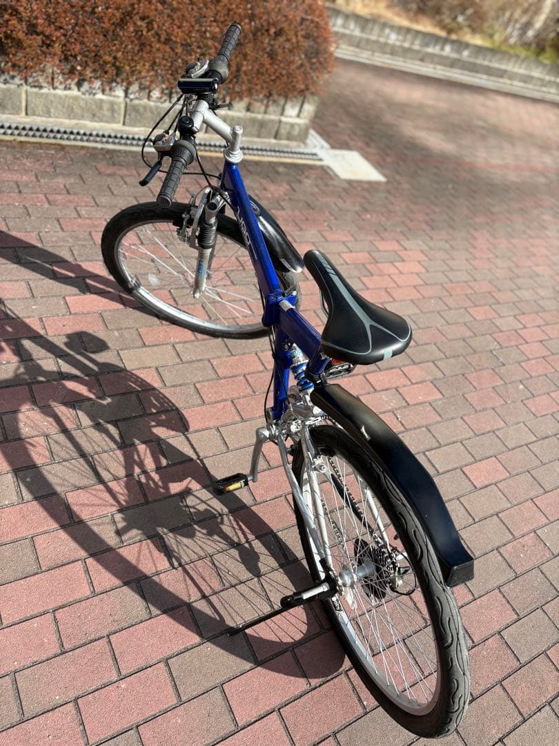 新品タイヤ・フルサス・折り畳みマウンテンバイク(26㌅)お届け出来ます。引取可能