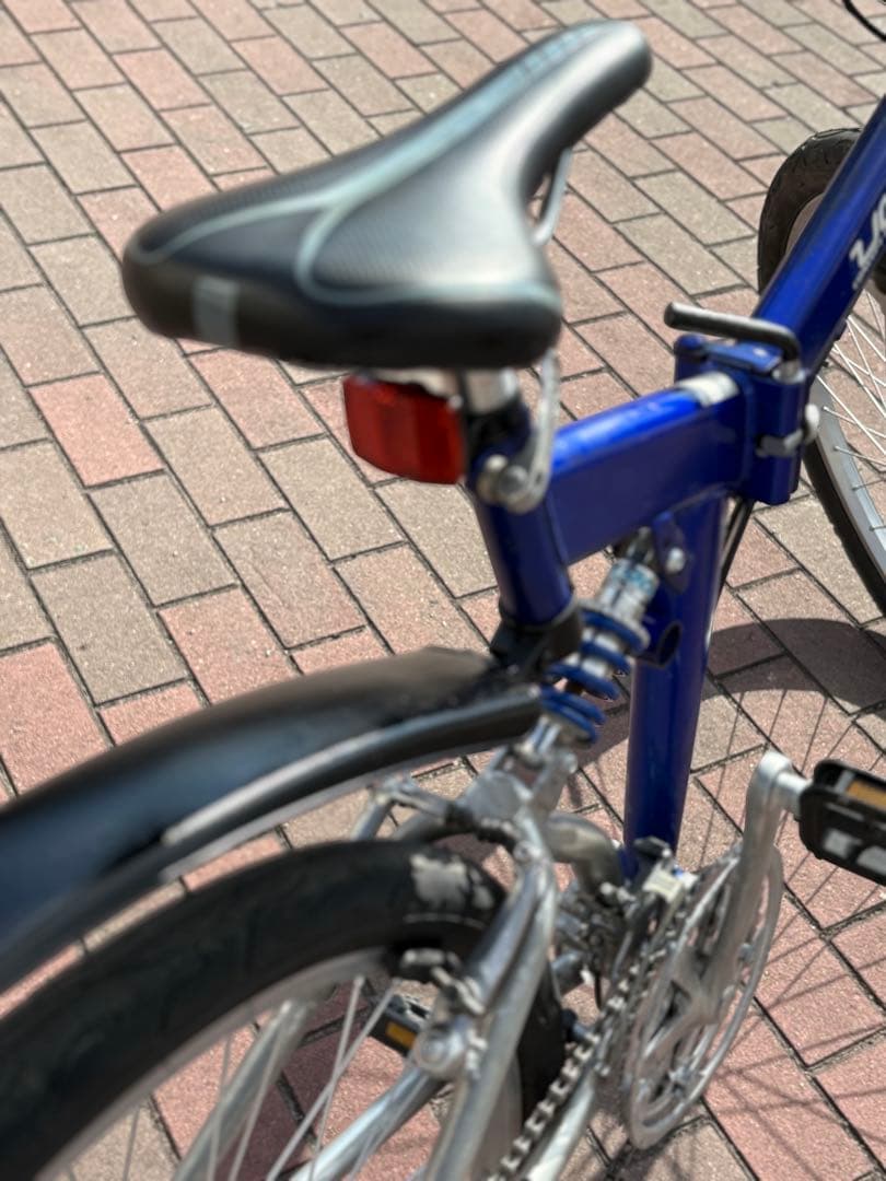 新品タイヤ・フルサス・折り畳みマウンテンバイク(26㌅)お届け出来ます。引取可能