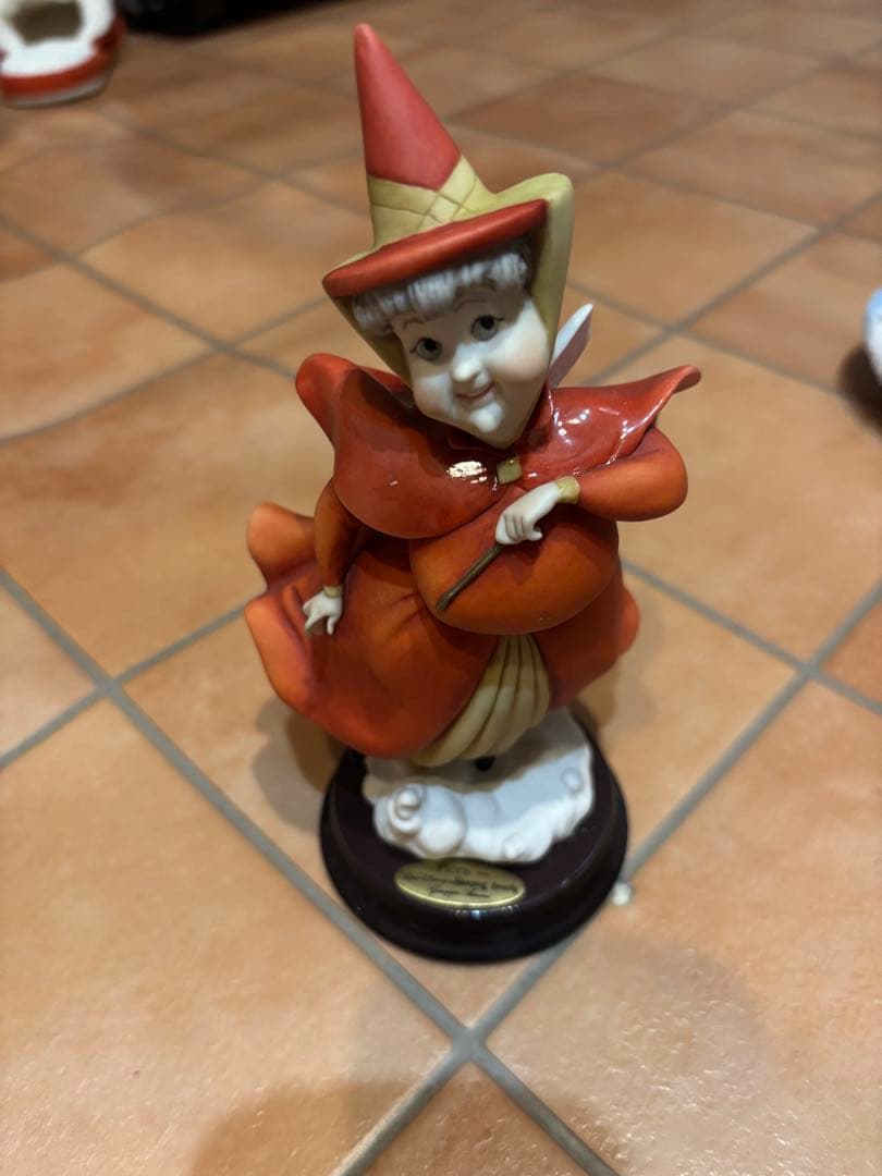 チーター　1973年　FLORA ウォルト.ディズニー　フローラ　陶器像