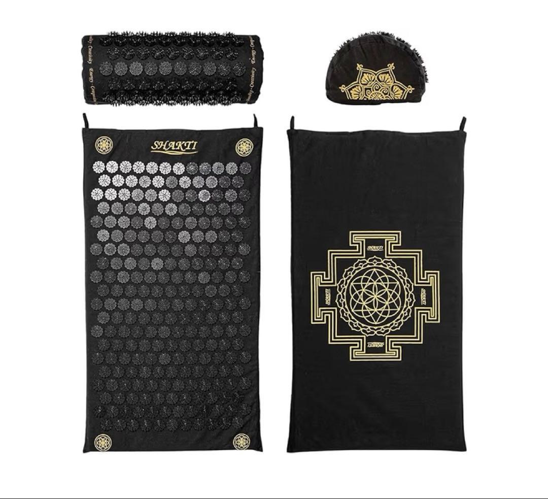 A*a様 SHAKTI シャクティ マット&ピロー❤︎正規品ブラック❤︎即日発送
