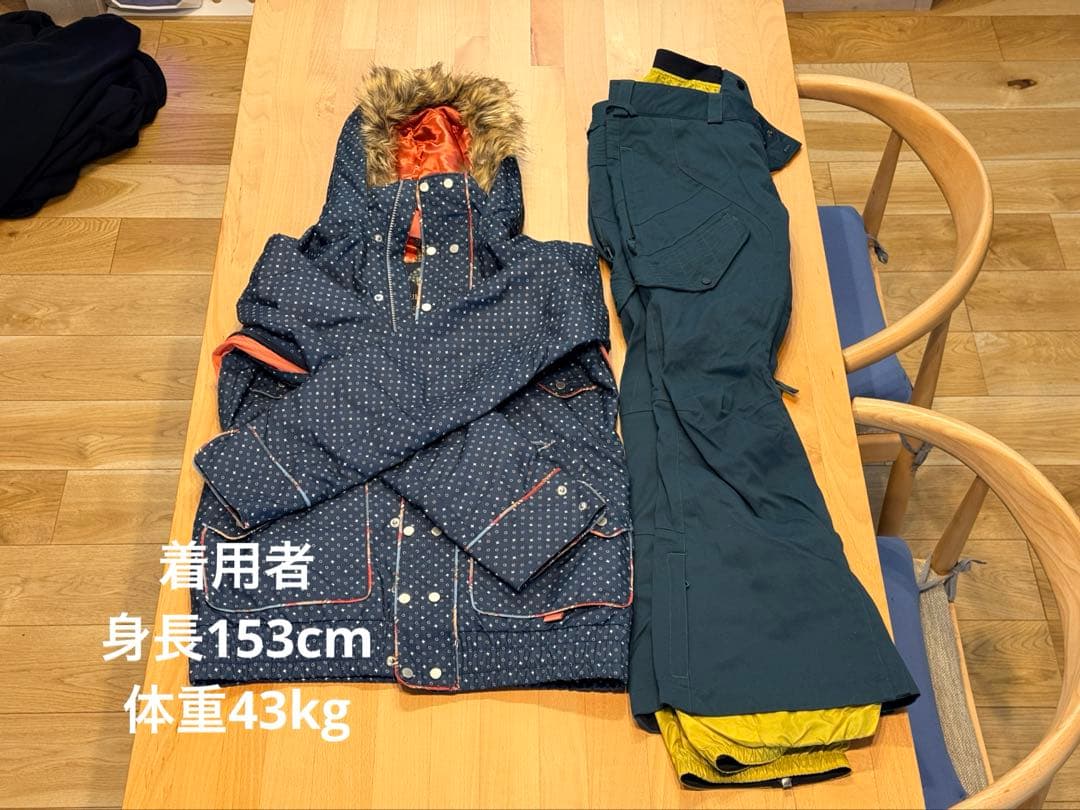 BURTON スノーボードウェア上下セットレディースSサイズ