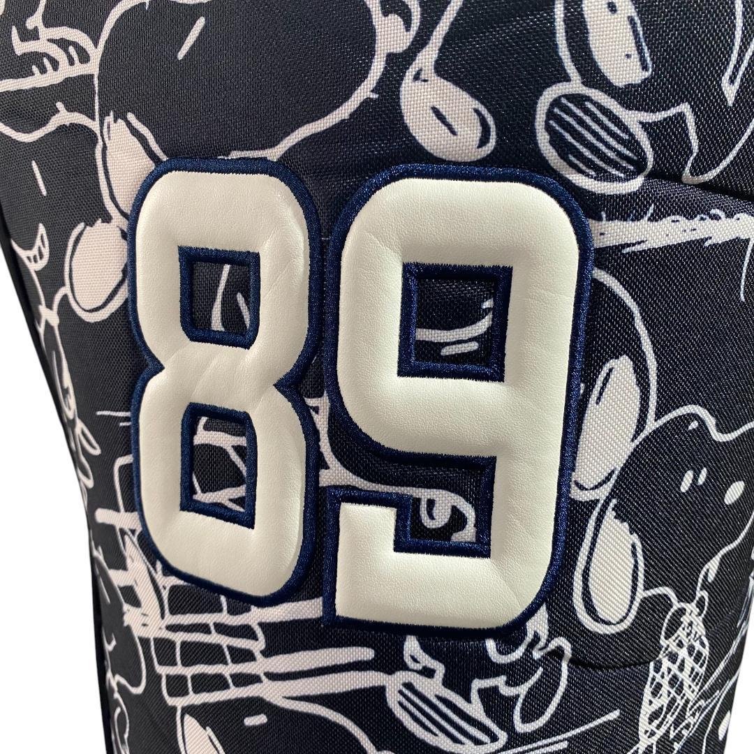 パーリーゲイツ スヌーピー キャディバッグ ブラック ホワイト 9.5型 6分割