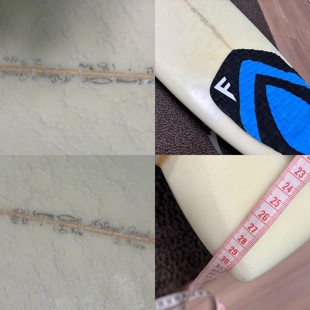 ★送料無料・美品★アルメリック　K Small クワッド　サーフボード　ケリー