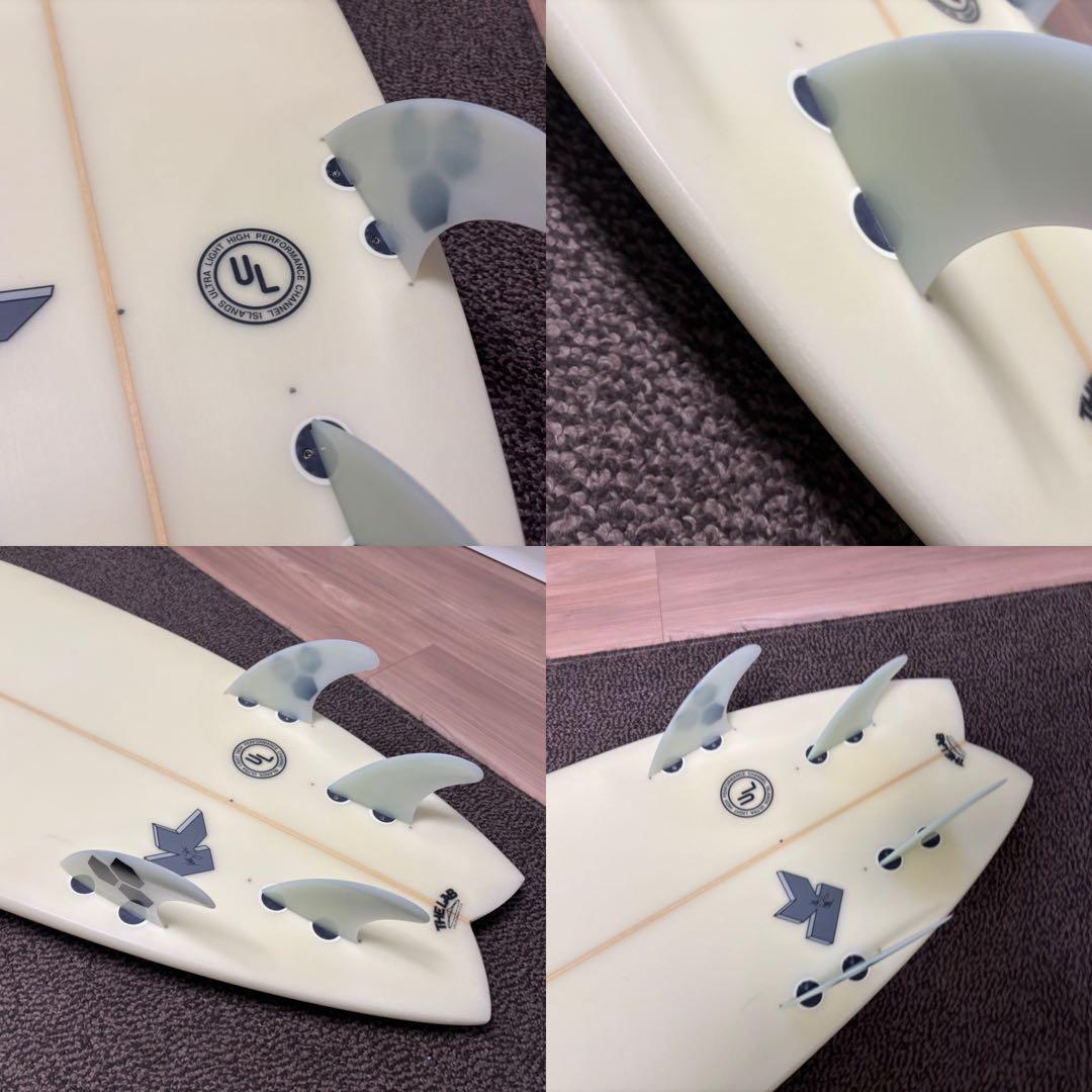 ★送料無料・美品★アルメリック　K Small クワッド　サーフボード　ケリー